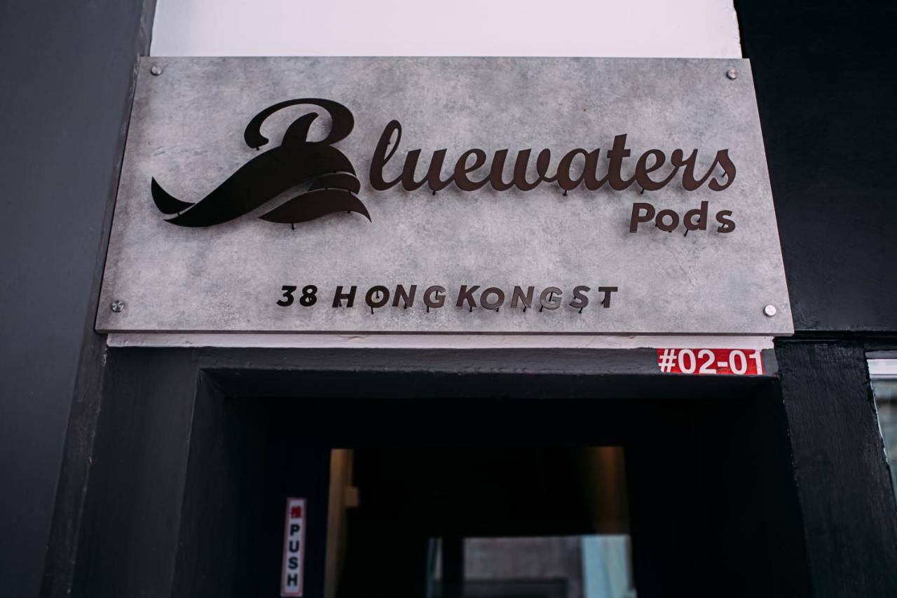 Bluewaters Pods 38 Hongkong St Hostel Singapura Luaran gambar